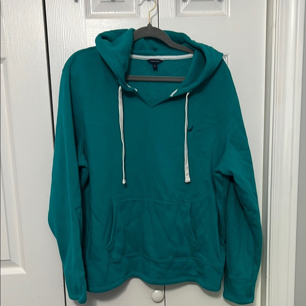 Nautica Hoodie Loose Fit Teal XL